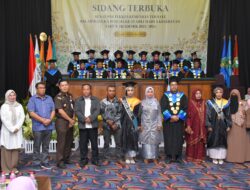 Sekda Tidore Hadiri Wisuda Mahasiswa Poltekkes Ternate 