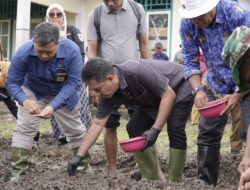 Dukung Swasembada Pangan, Pemkot Tidore Gelar Penanaman Padi di Desa Oba 