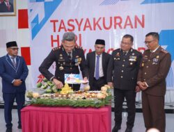 Hadiri Syukuran HUT Bhayangkara ke-79, Asisten Sekda Sampaikan Terima Kasih atas Pengabdian Jajaran Polresta Tidore 