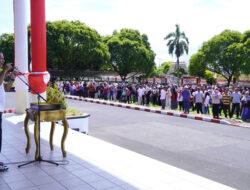 Wali Kota Tegaskan ASN dan PPPK Kota Tidore Wajib Ikut Upacara HUT RI 
