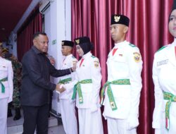 Wali Kota Kukuhkan 36 Paskibraka Kota Tidore