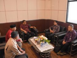 Sekda Tidore Terima Kunker Kepala Pusat Pengendalian Lingkungan Hidup