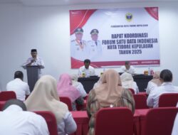 Wujudkan Data Terpadu, Pemkot Tidore Dorong Sinergi Satu Data