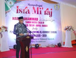 Wali Kota Tidore Hadiri Peringatan Isra Mi’raj dan Pengukuhan Pengurus Ranting Alkhairaat Mareku
