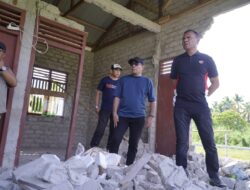 Wali Kota dan Wawali Tinjau Langsung Rumah Warga Dampak Kerusakan Akibat Gempa di Daratan Oba 