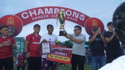 BP Football Family Juarai Dandim Cup