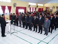 Wali Kota Tidore Lantik 56 Pejabat 