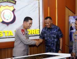 Wali Kota Tidore Kepulauan Sambut Kunker Kapolda Malut 