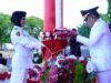 Wawali Tidore Pimpin Upacara Penurunan Bendera 