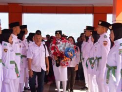 Sukses Bertugas di Istana Negara, Pasukan Anggota Paskibraka Nasional Asal Kota Tidore Disambut Meriah