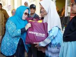 Lansia Pelangi Senja Gubukusuma Terima Bantuan Paket Nutrisi 