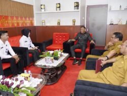 Wali Kota Tidore Terima Kunjungan Silaturahmi Kepala BNN Tidore Yang Baru 